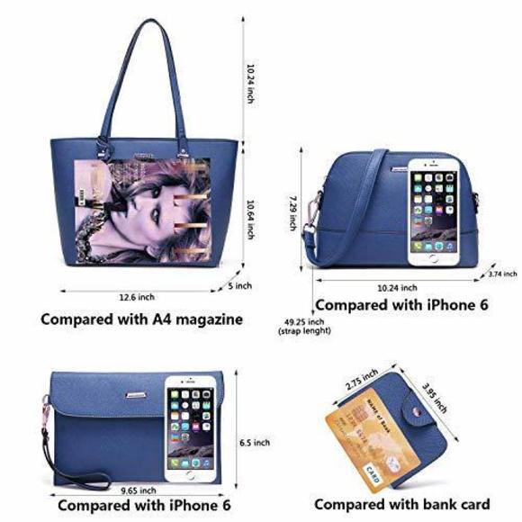 Matching Bag and Wallet Gift Set Satchels